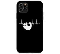 Sloth Heartbeat EKG Cool Sloth Case for iPhone 11 Pro Max