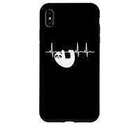 Sloth Heartbeat EKG Cool Sloth Case for iPhone XS Max