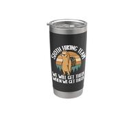 Sloth Hiking Team We Will Get There When We Get There Hiker Stainless Steel Insulated Tumbler