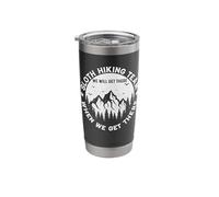 Sloth Hiking Team We Will Get There When We Get There Stainless Steel Insulated Tumbler