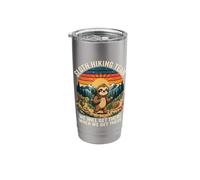 Sloth Hiking Team We Will Get There When We Get There Stainless Steel Insulated Tumbler