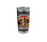 Sloth Hiking Team We Will Get There When We Get There Stainless Steel Insulated Tumbler