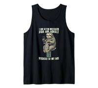 Sloth I am Often Mistaken for an Adult Sarcastic Tank Top