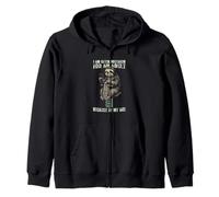 Sloth I am often mistaken for an adult Sarcastic Zip Hoodie