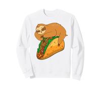 Sloth In Space Lazy Sloth Mexico Mexican Food Tacos Sweatshirt