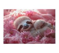 Sloth Jigsaw Puzzles for Adults 3000, 3000 Piece Jigsaw Puzzles for Adults, 122x81cm Hard Impossible Wooden Puzzle, Challenging Game for the Whole for Women, Gifts for Men, Theme: (Animal), -8367