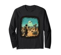 Sloth Last Coffee Coffee Break A Sloth's Cosmic Encounter Long Sleeve T-Shirt