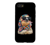 Sloth Lazy Granny Square Crochet Yarn Crocheting Lover Cute Case for iPhone SE (2020) / 7/8