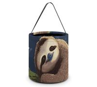 Sloth Lazy Halloween Tote Candy Bags Trick Or Treat Candy Bags Reusable Candy Basket With Handles Multipurpose Gifts Bag For Festival Party Gathering