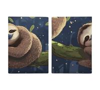Sloth Lazy Passport Holder, ID Card Protector Case Passport Holder with Slot Passports Travel Wallet Document Cover for Women And Men