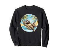 Sloth Life on Full Relax Mode for Hammock and Beach Lovers Sweatshirt