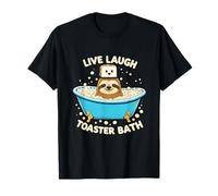 Sloth Live Laugh Toaster Bath T-Shirt