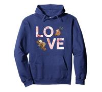 Sloth Love Text Sloth Lover Cute Sloth Hanging On Branch Pullover Hoodie
