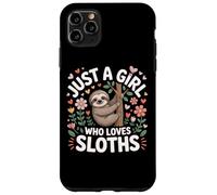 Sloth Lover Just A Girl Who Loves Sloths Nature Case for iPhone 11 Pro Max