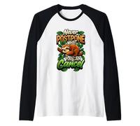 Sloth Lover Lazy Humor Never Postpone What You Can Cancel Raglan Baseball Tee