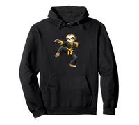 Sloth Martial Arts Kung Fu Character Design Pullover Hoodie