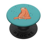 SLOTH MEDITATION Meditate Cute Slow Down Meme Sloths PopSockets Adhesive PopGrip