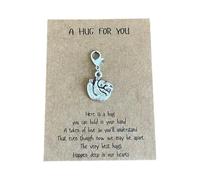 Sloth Mother and Daughter Clip on Charms Pocket Hug Charms for Bracelet Necklace Zipper Pull DIY Jewelry Making