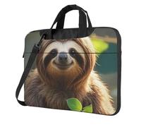 Sloth My Spirit Animal Laptop Shoulder Bag For Men Women Briefcase Messenger Bag W/Strap Handle Waterproof Laptop Sleeve Bag 15.6 Inch