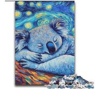 Sloth Night Sky Jigsaw Puzzles for Teenagers 2000 Piece, Help The Brain Exercise Addictive Toys to Cultivate Patience Unique Challenge Game (70x100cm)
