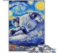 Sloth Night Sky Jigsaws 1000 Pieces for Adults, for Age 14+ Fun Games Fun Activities at Home, Birthday Gifts, Travel Gifts (26x38cm)