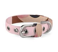 Sloth-Pink Collar Easy-Fastening Buckle，Pet Supplies Adjustable ，Dog Collar The D-Ring Design Allows for Towing Or Hanging Tags，for Small to Medium-Sized Dogs.