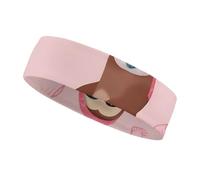 Sloth-Pink Headbands for Women & Men Sports Headband, Fits All Head Sizes, Ultra Absorbent & Non-Slip Sweatband for Running, Yoga, Gym