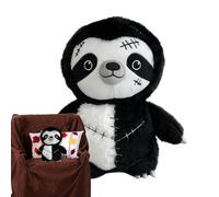 Sloth Plush - Soft Stuffed Doll, Halloween Holiday Plush, Heavy Duty Fabric, Adorable Design, Soft & Cuddly for Teens, Adults, Collectors, Bedroom, Children’s Room, Car, Sofa, Bed, Nursery, Travel