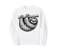 Sloth, Rainforest, Slow, Lazy, Sloths, Wildlife, Cute, Funny Sweatshirt