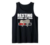 Sloth Resting Before I Get Tired Tank Top