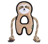 Beco Recycled Rough and Tough Sloth Dog Toy - Medium