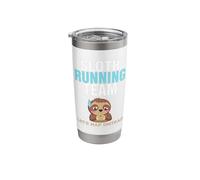 Sloth Running Team Let's Nap Instead T-Shirt Stainless Steel Insulated Tumbler