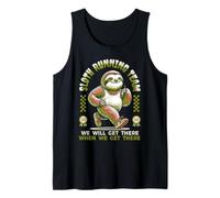 Sloth Running Team Running Gifts Men Women Marathon Sloth Tank Top
