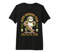 Sloth Running Team Running Outfit Men Women Marathon Sloth Premium T-Shirt