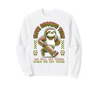 Sloth Running Team Running Outfit Men Women Marathon Sloth Sweatshirt
