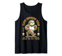 Sloth Running Team Running Outfit Men Women Marathon Sloth Tank Top