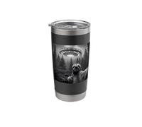 Sloth Selfie with UFO - Funny Encounter Alien Lover Stainless Steel Insulated Tumbler