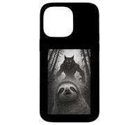 Sloth Selfie With Werewolf Funny Case for iPhone 14 Pro Max