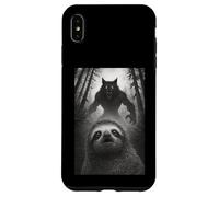 Sloth Selfie With Werewolf Funny Case for iPhone XS Max