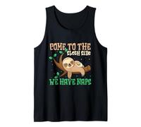 Sloth Side Humor: Join Us for Naps and Relaxation Fun Tank Top