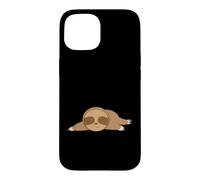 Sloth sleeping on the Ground Case for iPhone 15