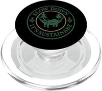 Sloth Slow Life Sloth Yoga Ethical Living Anti-Hustle PopSockets PopGrip for MagSafe