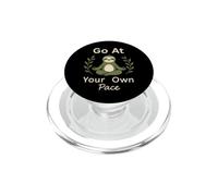 Sloth Slow Life Sloth Yoga Ethical Living Anti-Hustle PopSockets PopGrip for MagSafe