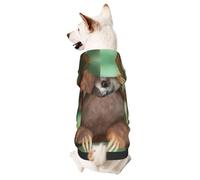 Sloth Small Pets Wear Hoodies,Dog Jumper Sweatshirt,Warm And Lightweight, Soft Texture, Easy To Wear