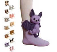 Sloth Socks 3D Knit Animal Socks,2026 New Novelty Floor Sock for Christmas,Cute Novelty Animal Socks,Cute Hand Crochet Knit Sock,Winter Warm Floor socks for Adults,Breathable Anti-Sweat Design