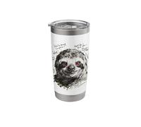Sloth Street Style Vibes Stainless Steel Insulated Tumbler