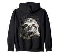 Sloth Street Style Vibes Zip Hoodie