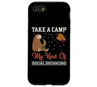 Sloth Take A Camp My Kind of Social Distancing Camping Gift Case for iPhone SE (2020) / 7/8
