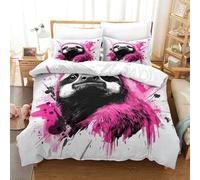 Sloth Three-dimensional Printing Bedding Bedding Ensemble Sloth Duvet Cover Ultra-fine Fiber Pillow Slip Included Soft And Easy to Maintain King(220x240cm)