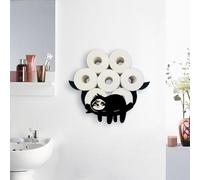 Sloth Toilet Paper Holder, Funny Toilet Paper Stand, Decorative Toilet Paper Roll Holder Storage, Metal Animal Shape Toilet Tissue Holder, Novelty Toilet Tissue Loo Roll Storage Holder